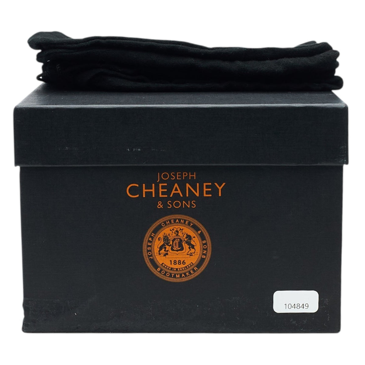 'Cannon' Black Leather Loafers UK 9 F