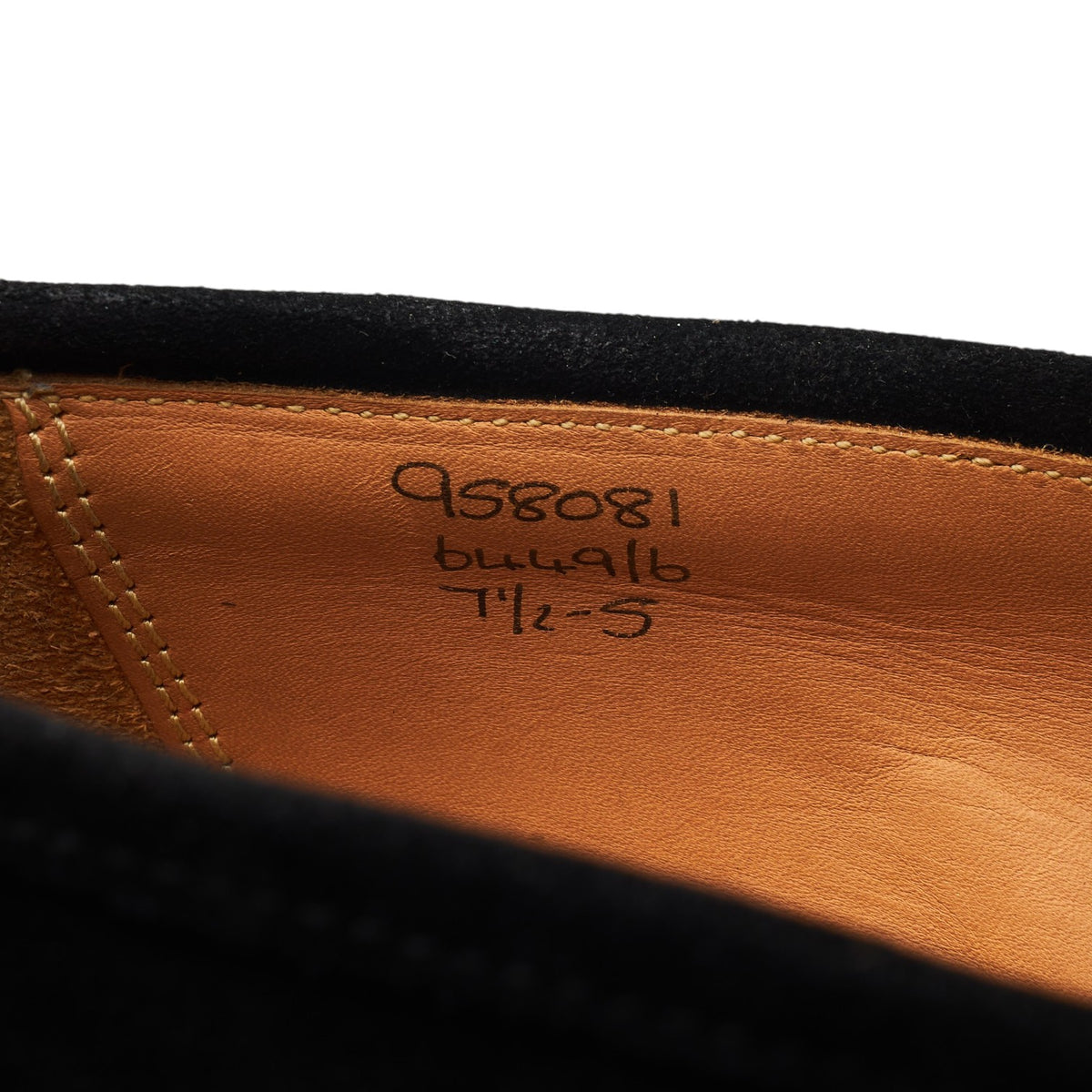 Clutch Cafe Black Suede Horsebit Loafers UK 7.5