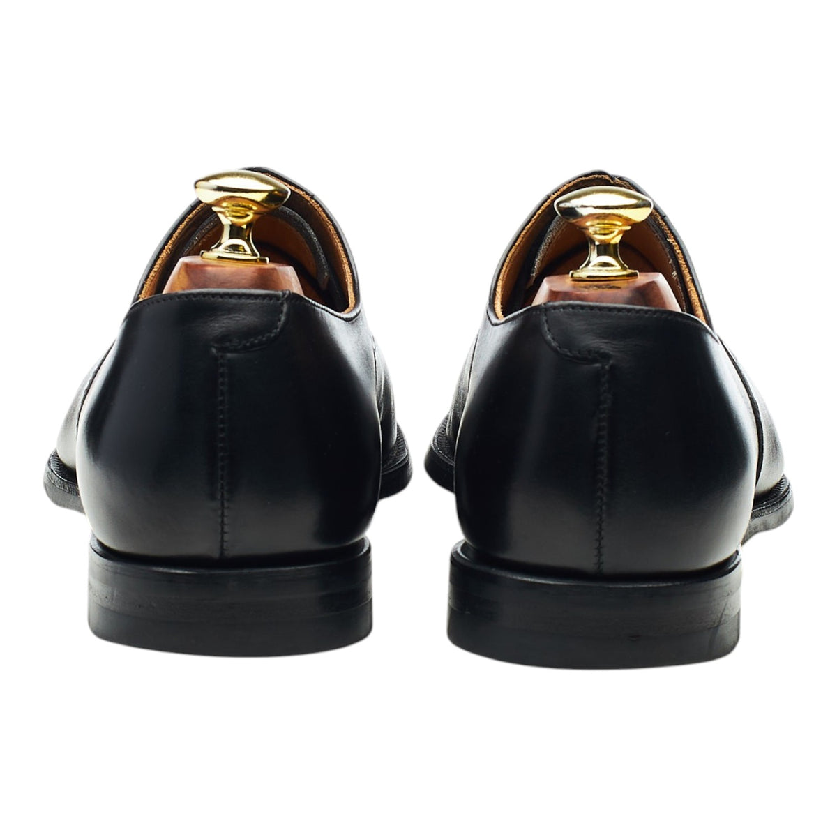 'Hatton' Black Leather Oxford Brogues UK 7.5 E