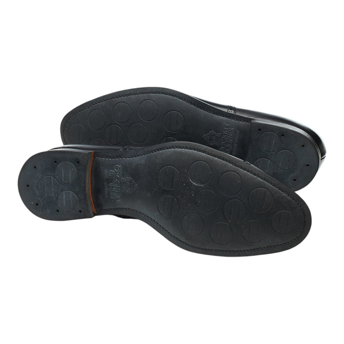 'Hatton' Black Leather Oxford Brogues UK 7.5 E