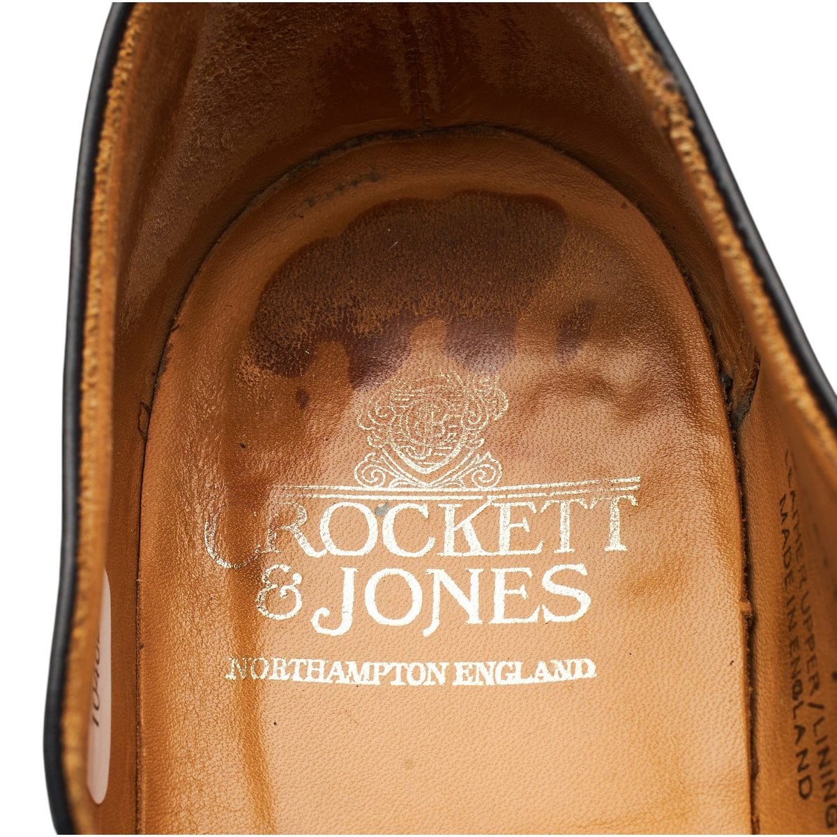 'Hatton' Black Leather Oxford Brogues UK 7.5 E