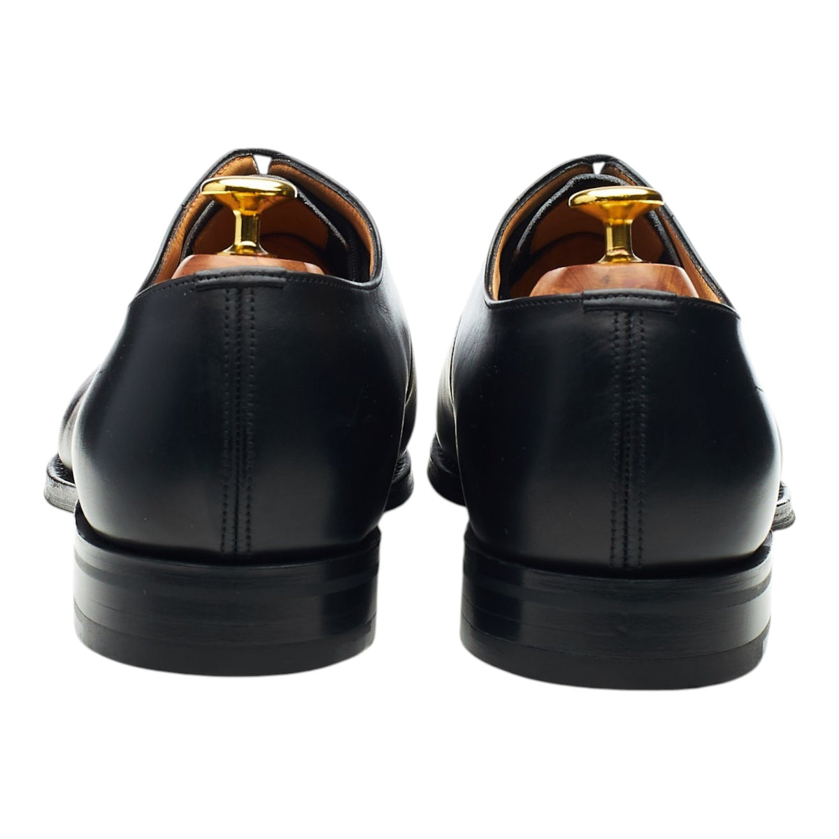 'Consul' Black Leather Oxford UK 8.5 G