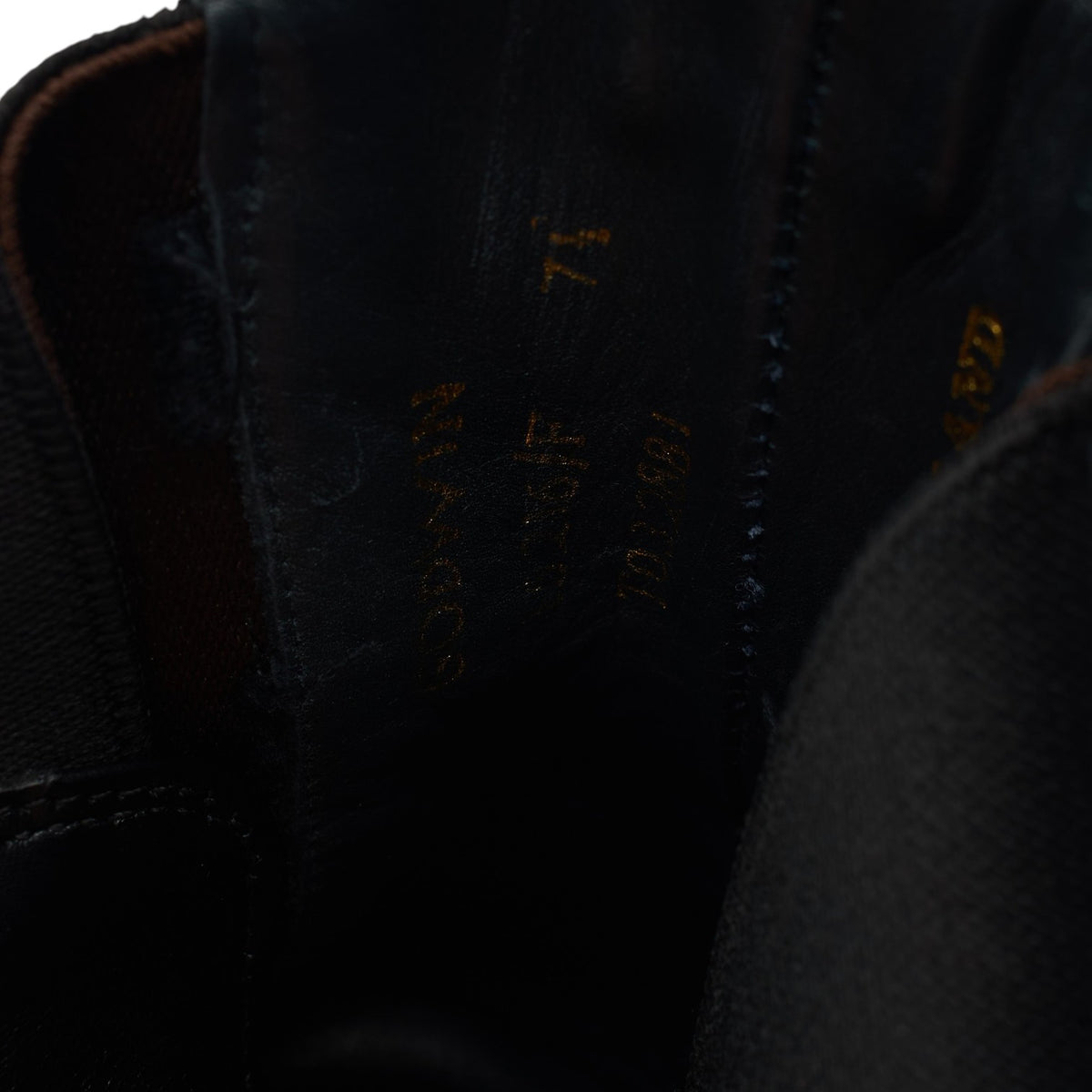 Imperial 'Godwin' Black Leather Chelsea Boots UK 7.5 F