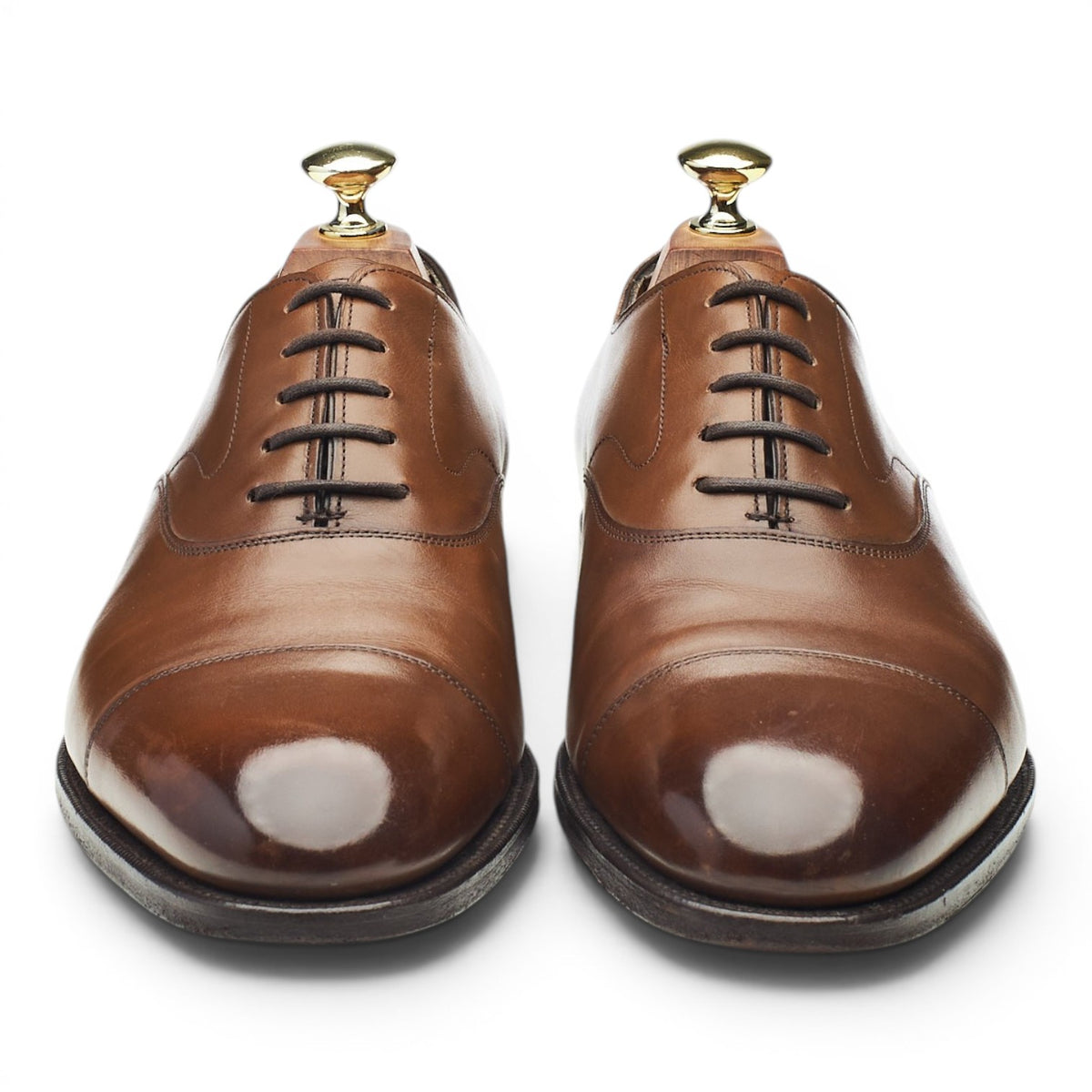'Chelsea' Brown Leather Oxford UK 7.5 E