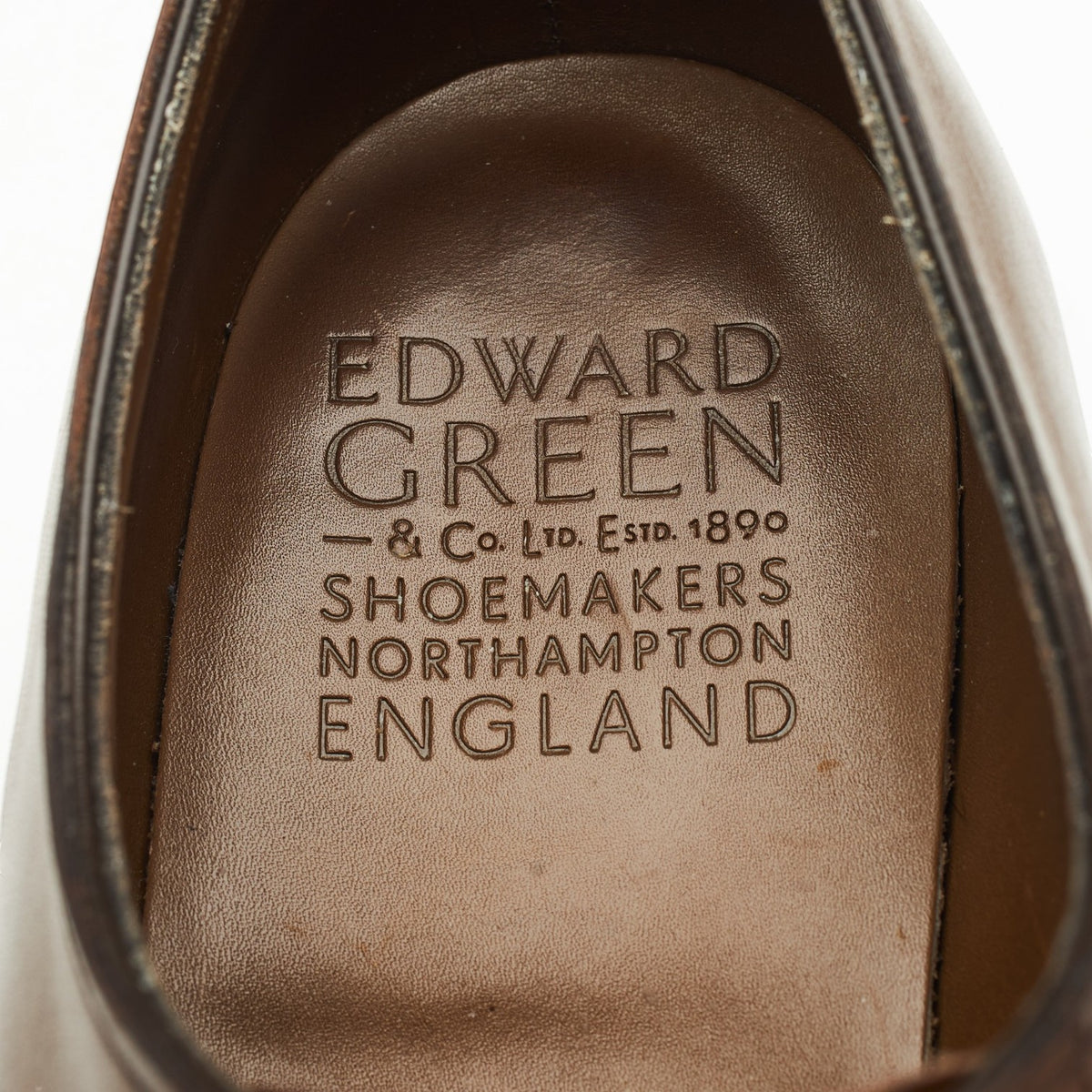 'Chelsea' Brown Leather Oxford UK 7.5 E