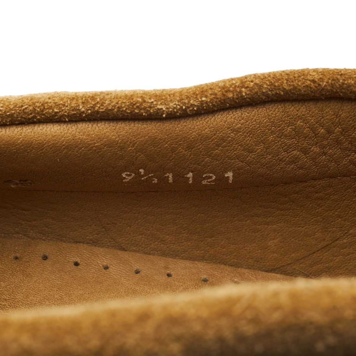 'Barth' Beige Suede Boat Shoes UK 9.5