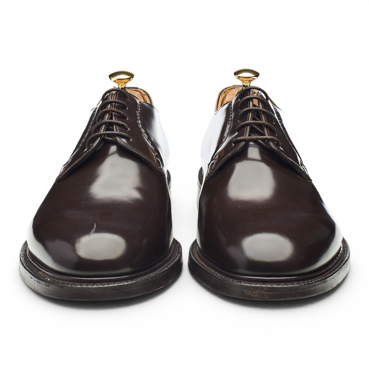 'Shannon' Dark Brown Leather Derby UK 12 G