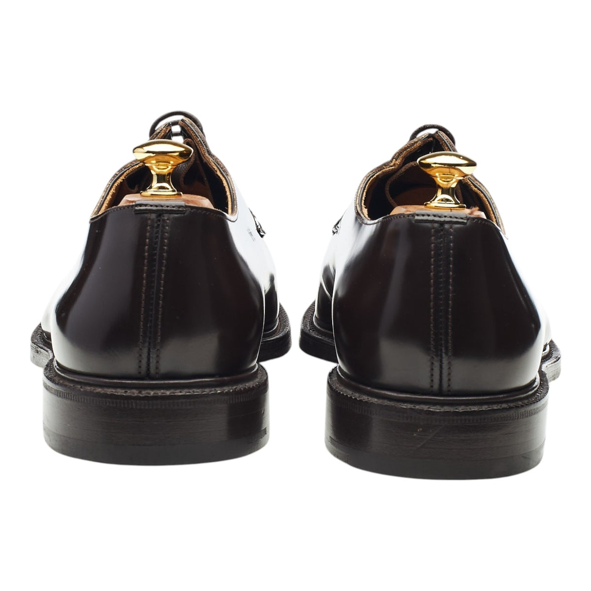 'Shannon' Dark Brown Leather Derby UK 12 G