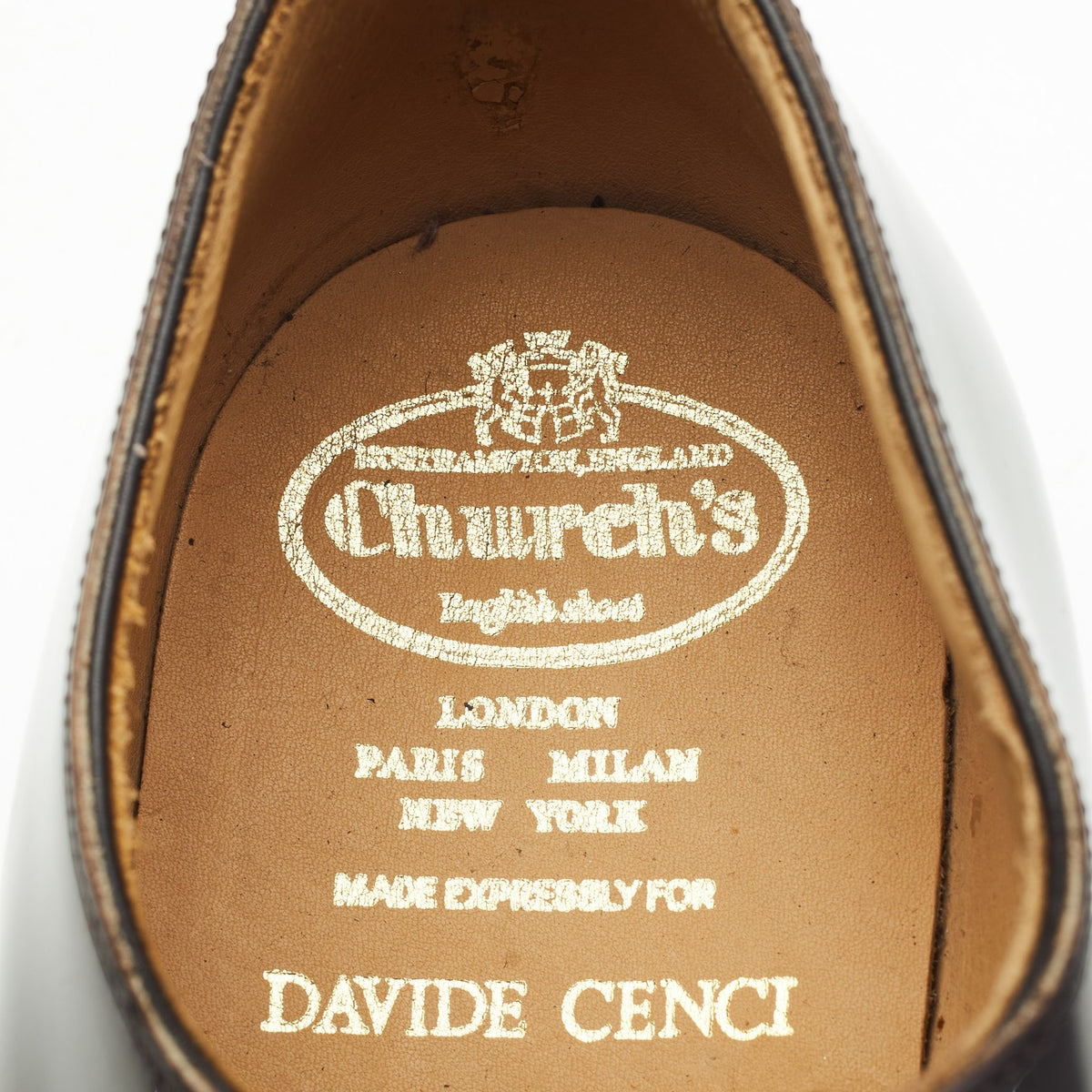 'Shannon' Dark Brown Leather Derby UK 12 G