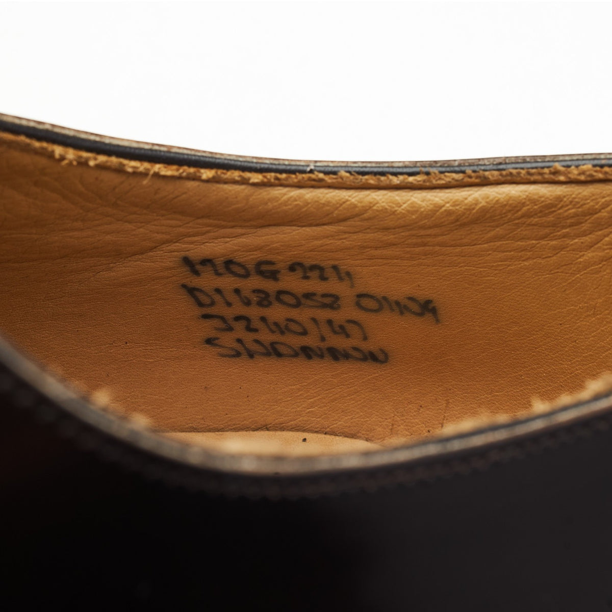 'Shannon' Dark Brown Leather Derby UK 12 G