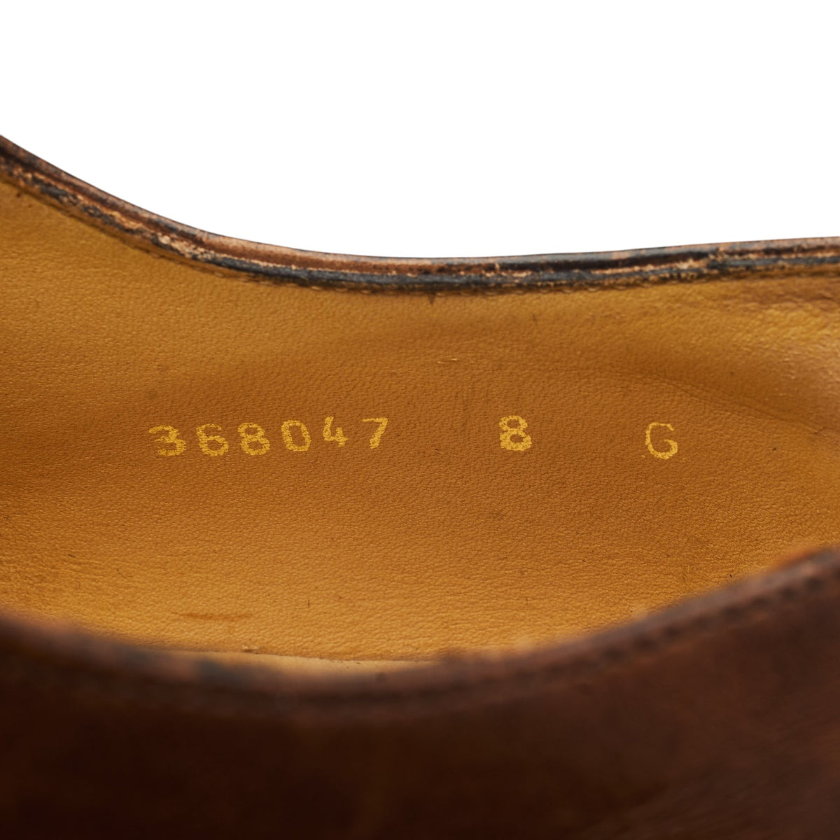 Brown Leather Oxford UK 8 G