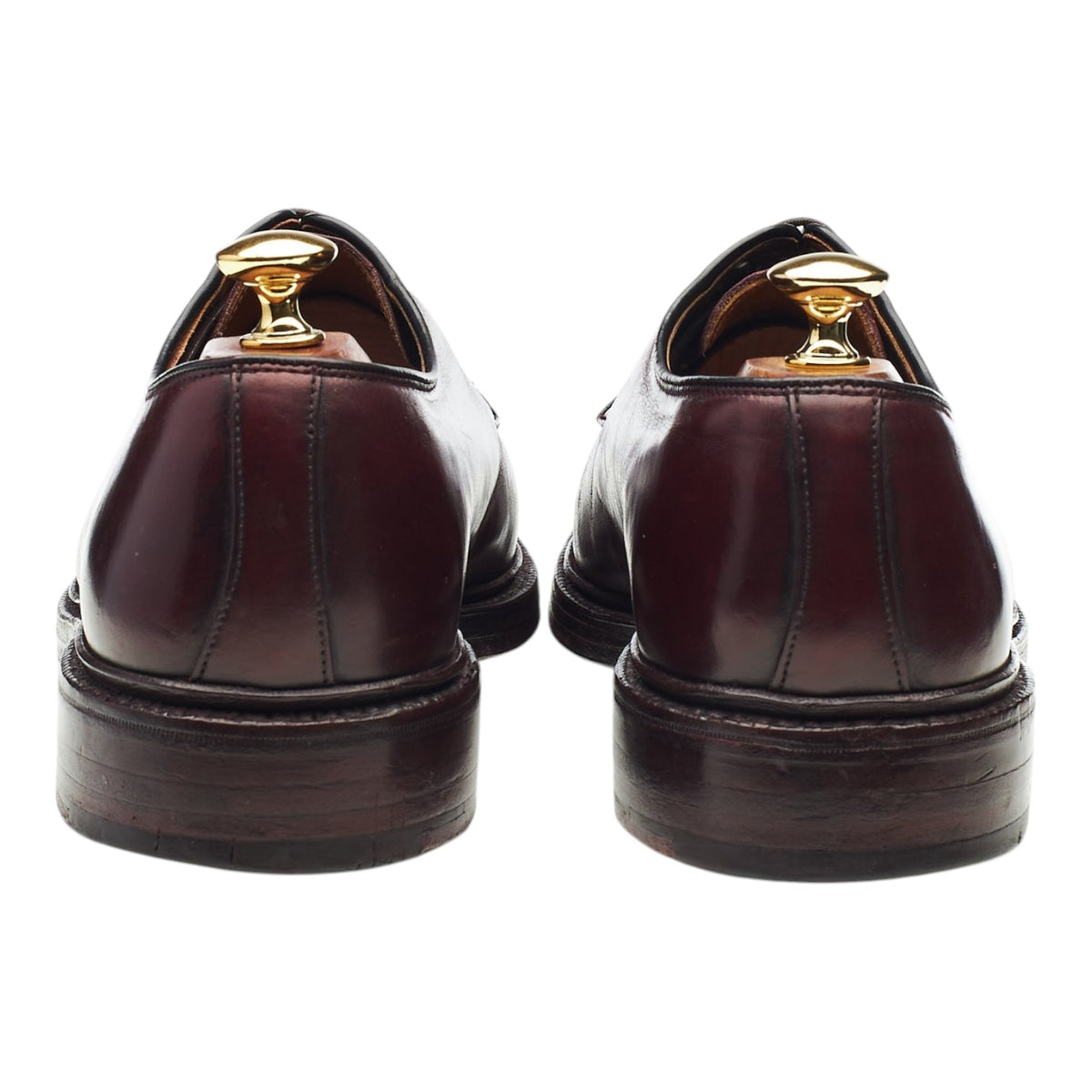 'Carlisle' Burgundy Leather Derby UK 9.5 E