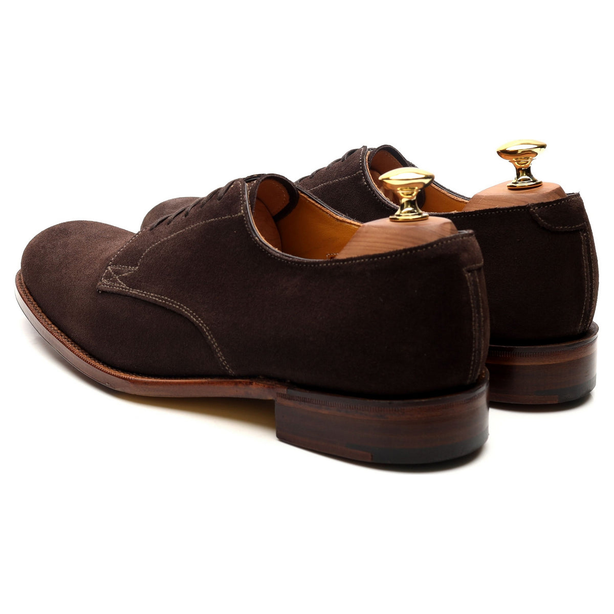 &#39;Rosebery&#39; Brown Suede Derby UK 7 F