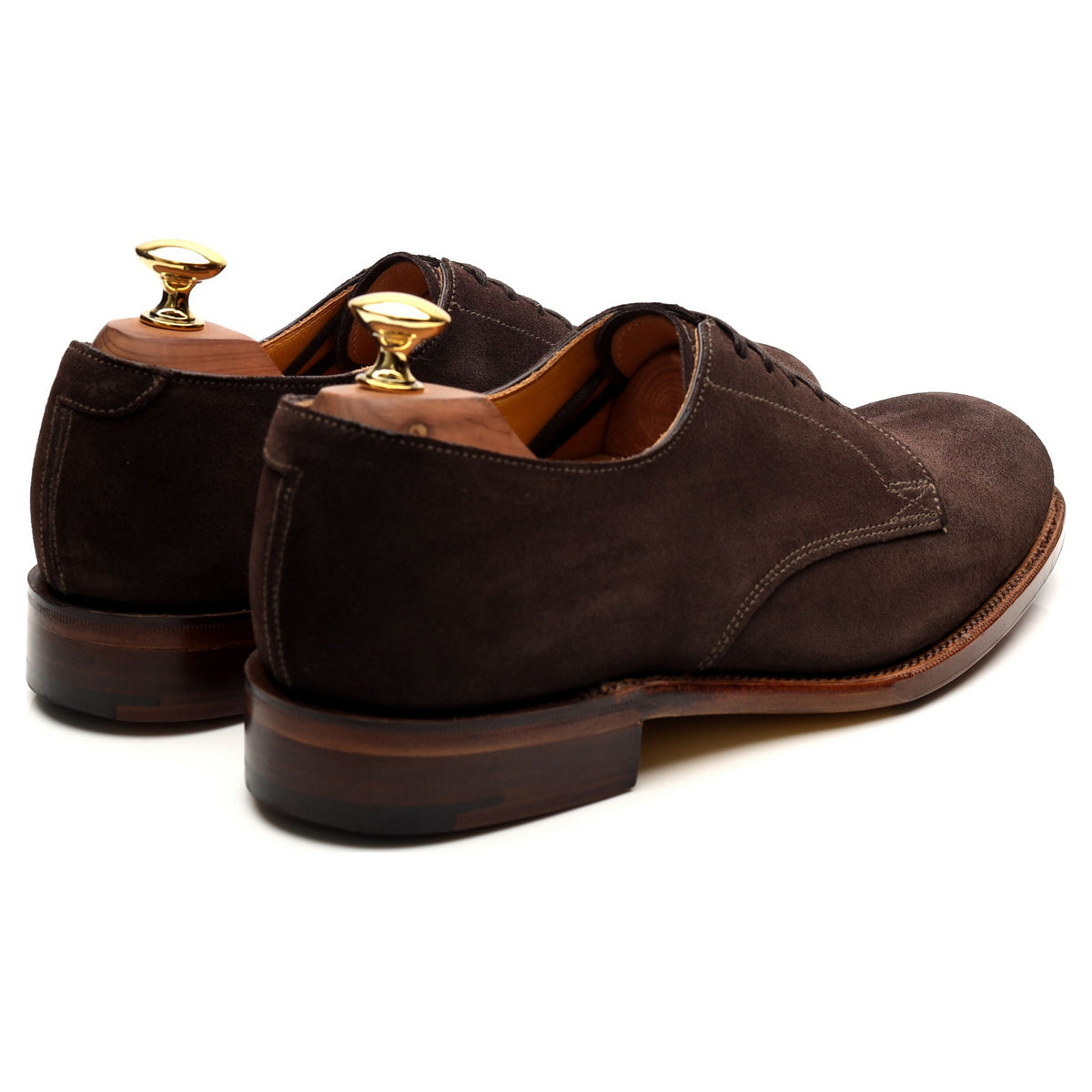 &#39;Rosebery&#39; Brown Suede Derby UK 7 F