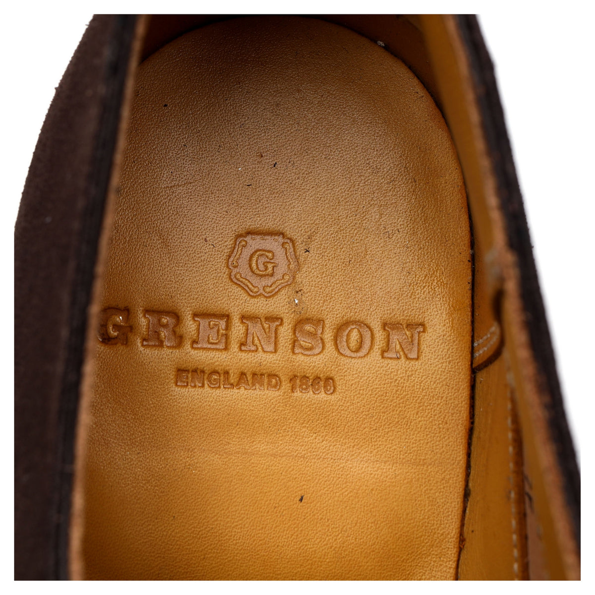 &#39;Rosebery&#39; Brown Suede Derby UK 7 F