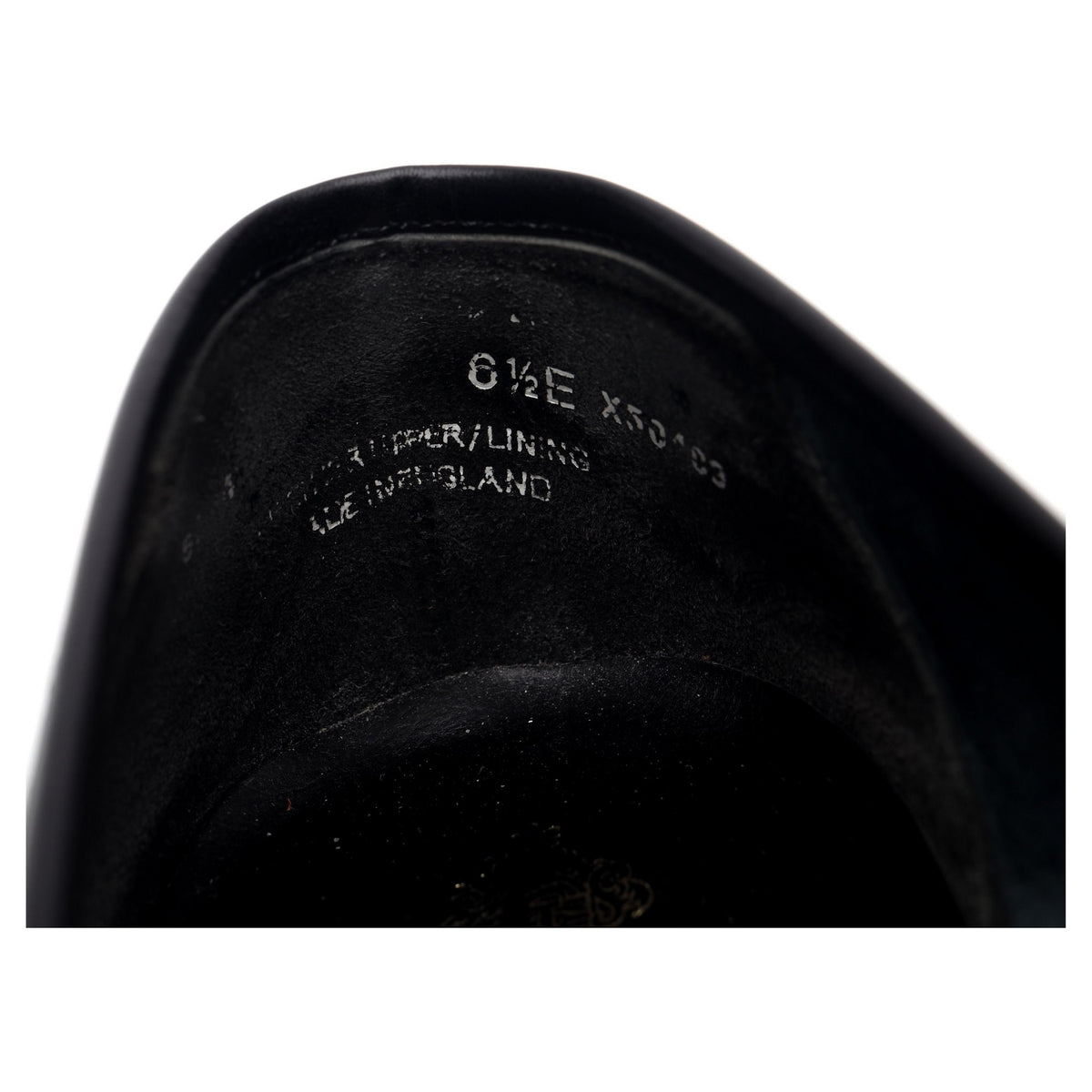 &#39;Harvard 2&#39; Black Leather Loafers UK 6.5 E