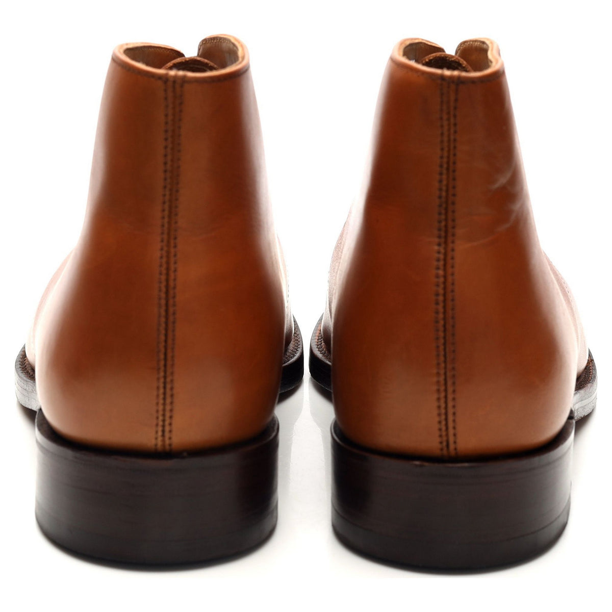 Charles Tyrwhitt &#39;Tang&#39; Tan Brown Leather Chukka Boots UK 7.5 G