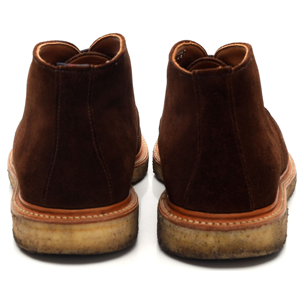 &#39;Bertie&#39; Snuff Brown Suede Chukka Boots UK 7 F
