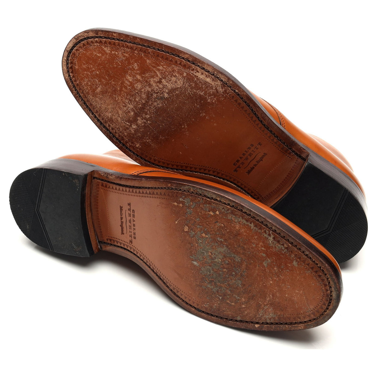 Charles Tyrwhitt &#39;Tang&#39; Tan Brown Leather Chukka Boots UK 7.5 G