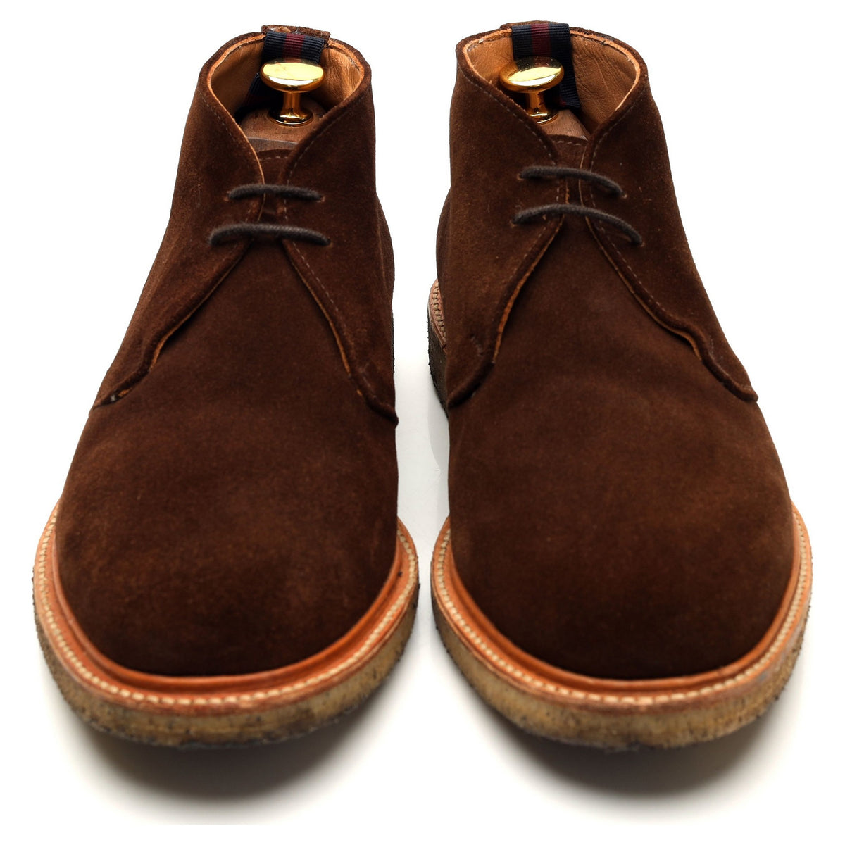 &#39;Bertie&#39; Snuff Brown Suede Chukka Boots UK 7 F