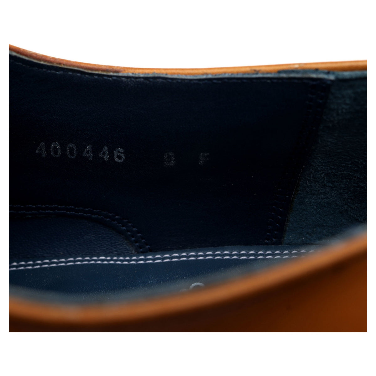 &#39;Kurt&#39; Tan Brown Leather Derby UK 9 F