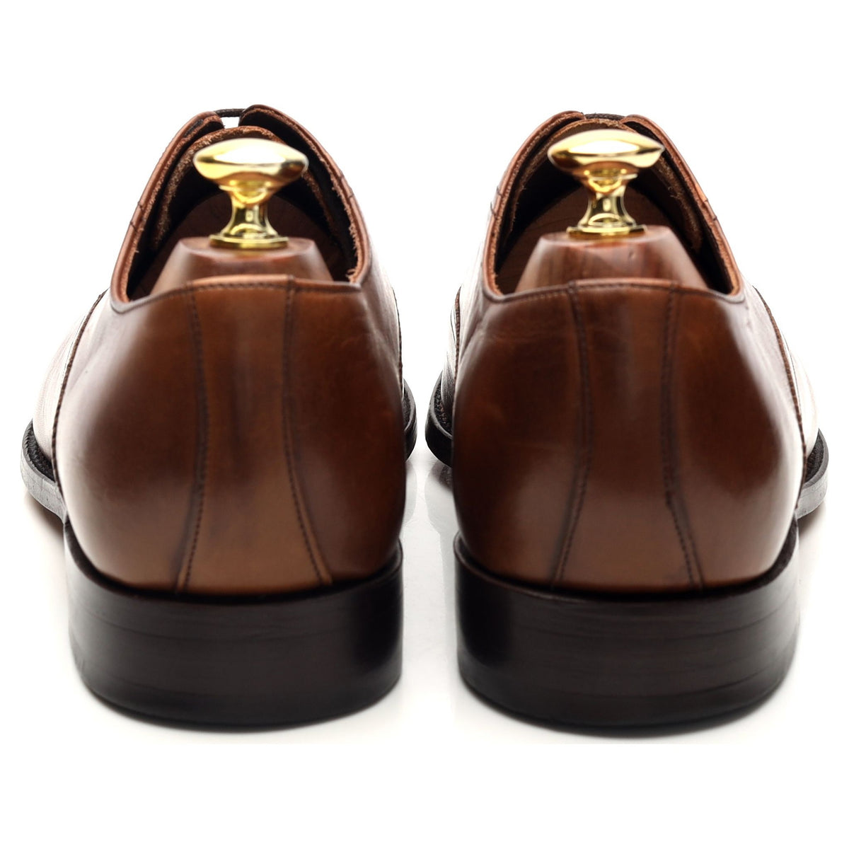 &#39;3680MU01&#39; Brown Leather Oxford UK 8 G
