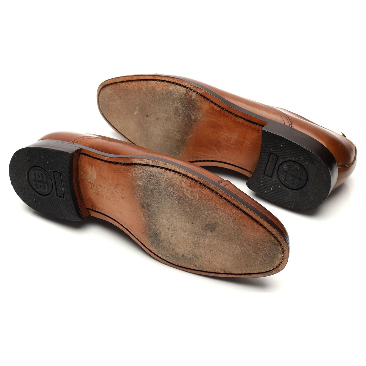 &#39;3680MU01&#39; Brown Leather Oxford UK 8 G