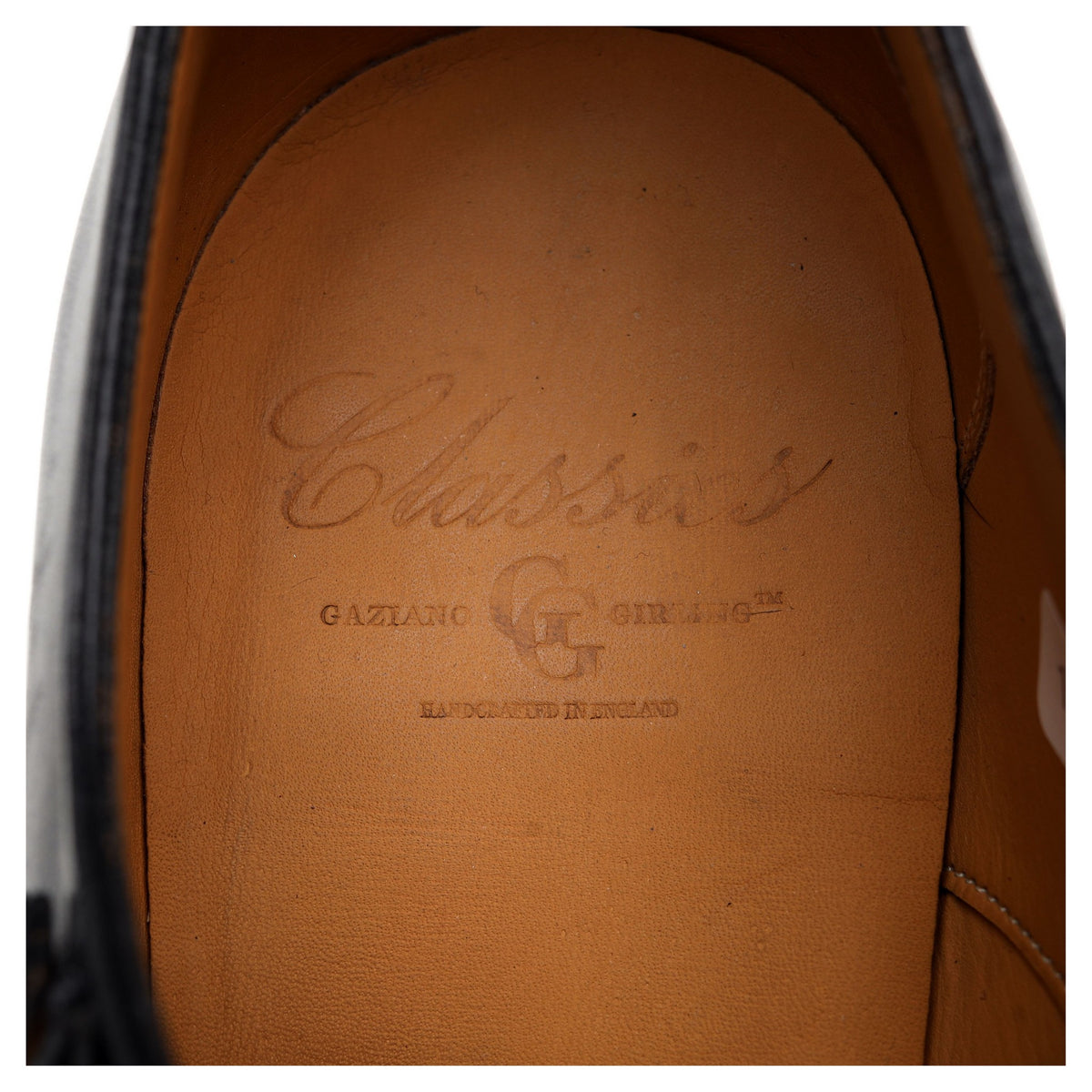 'Bletchley' Black Leather Double Monk Strap UK 8.5 EX