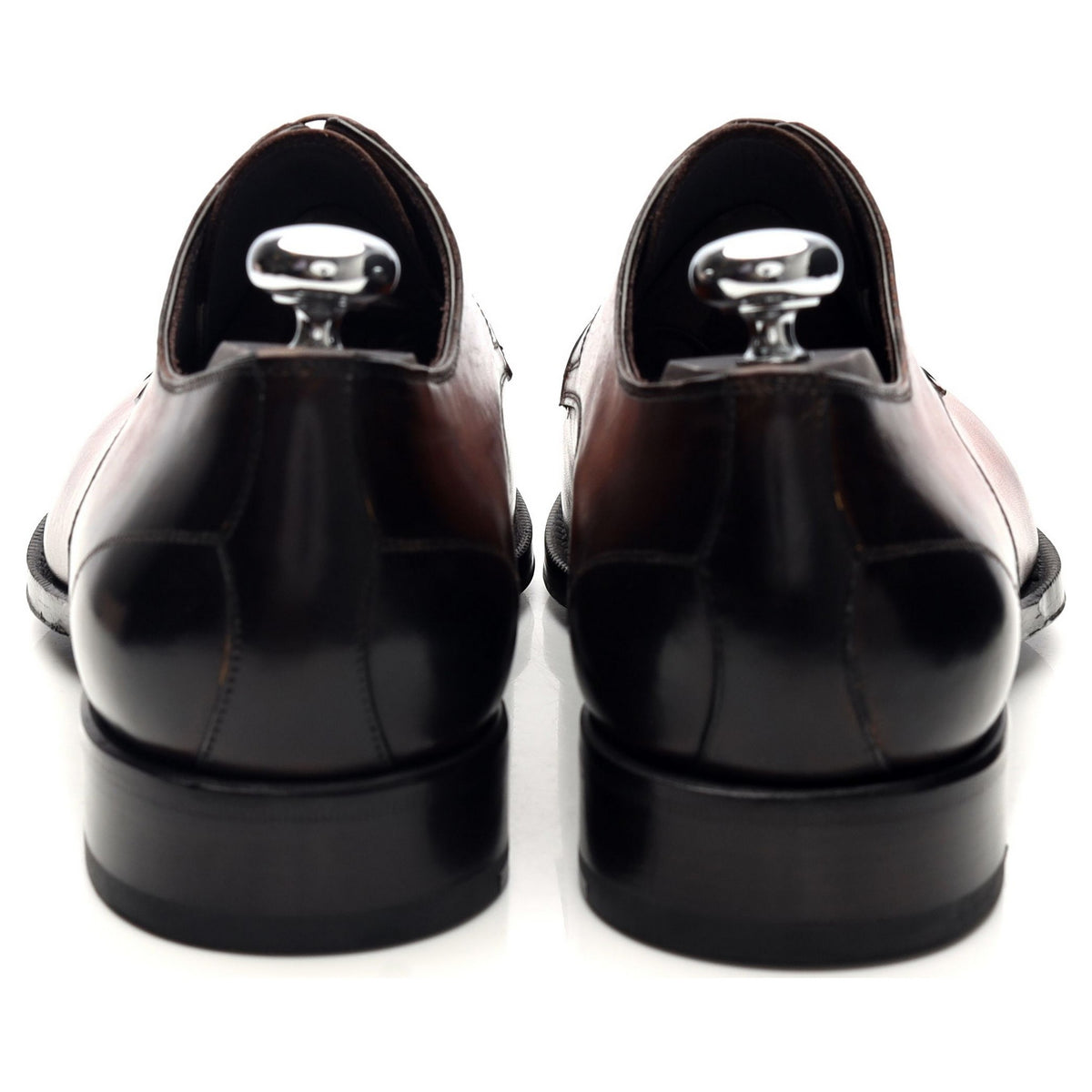 &#39;Monza&#39; Tan Brown Cap Toe Leather Derby UK 10 US 11