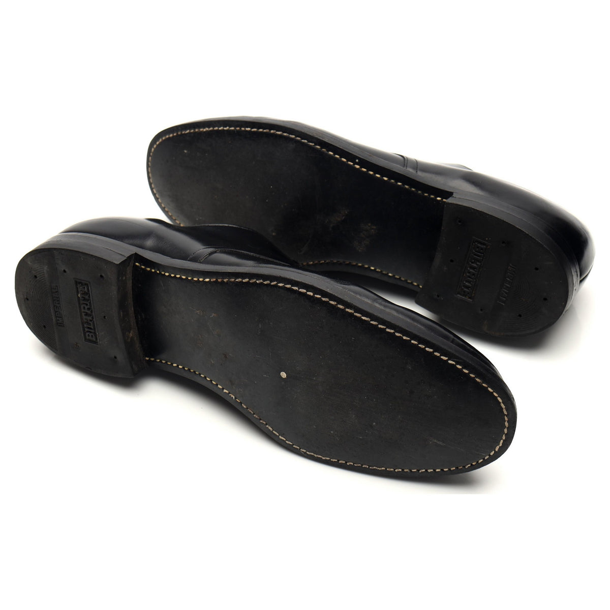 Black Leather Derby UK 11 US 12 D
