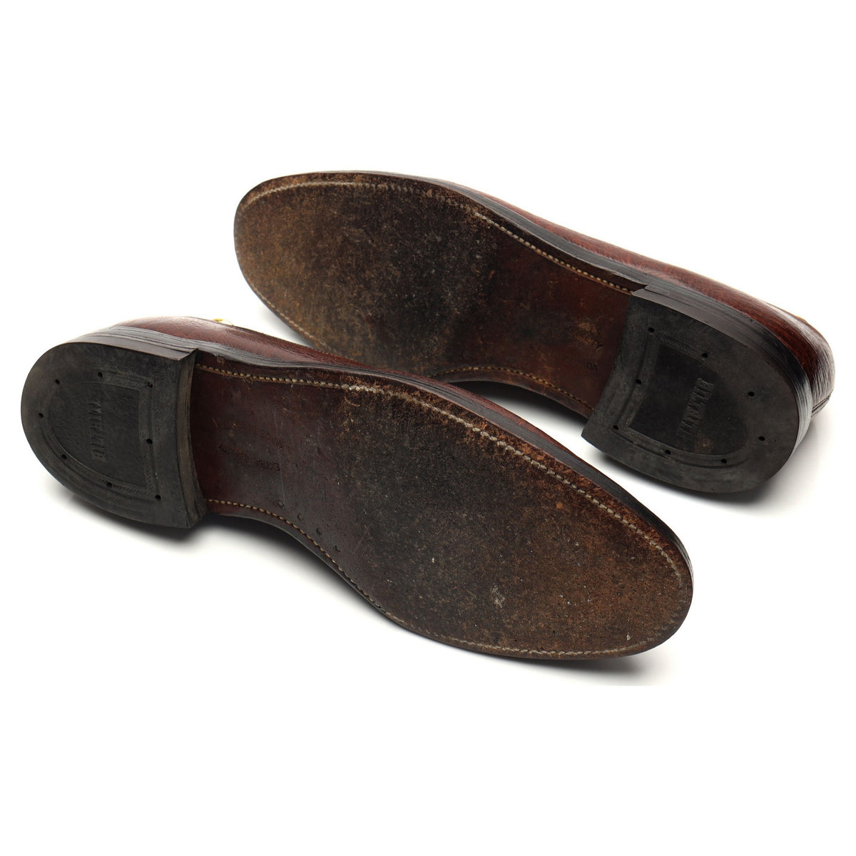 Brown Elk Leather Wholecut Oxford UK 7.5 US 8.5 D