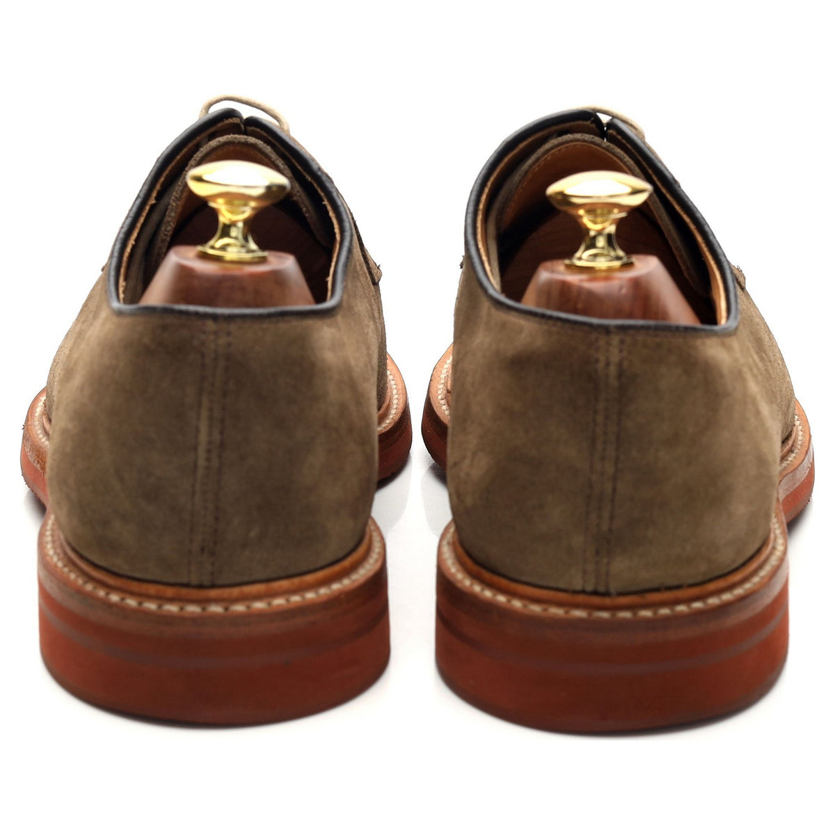 &#39;Fulbeck&#39; Light Brown Suede Derby UK 8 G