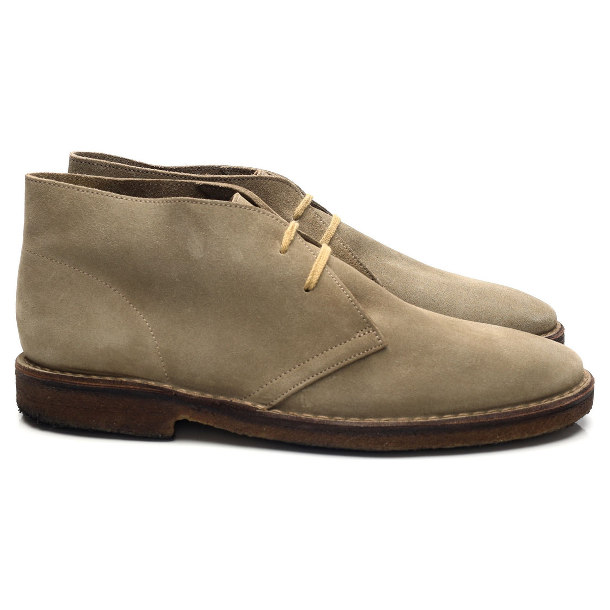 &#39;Clifford&#39; Sand Suede Chukka Boots UK 11