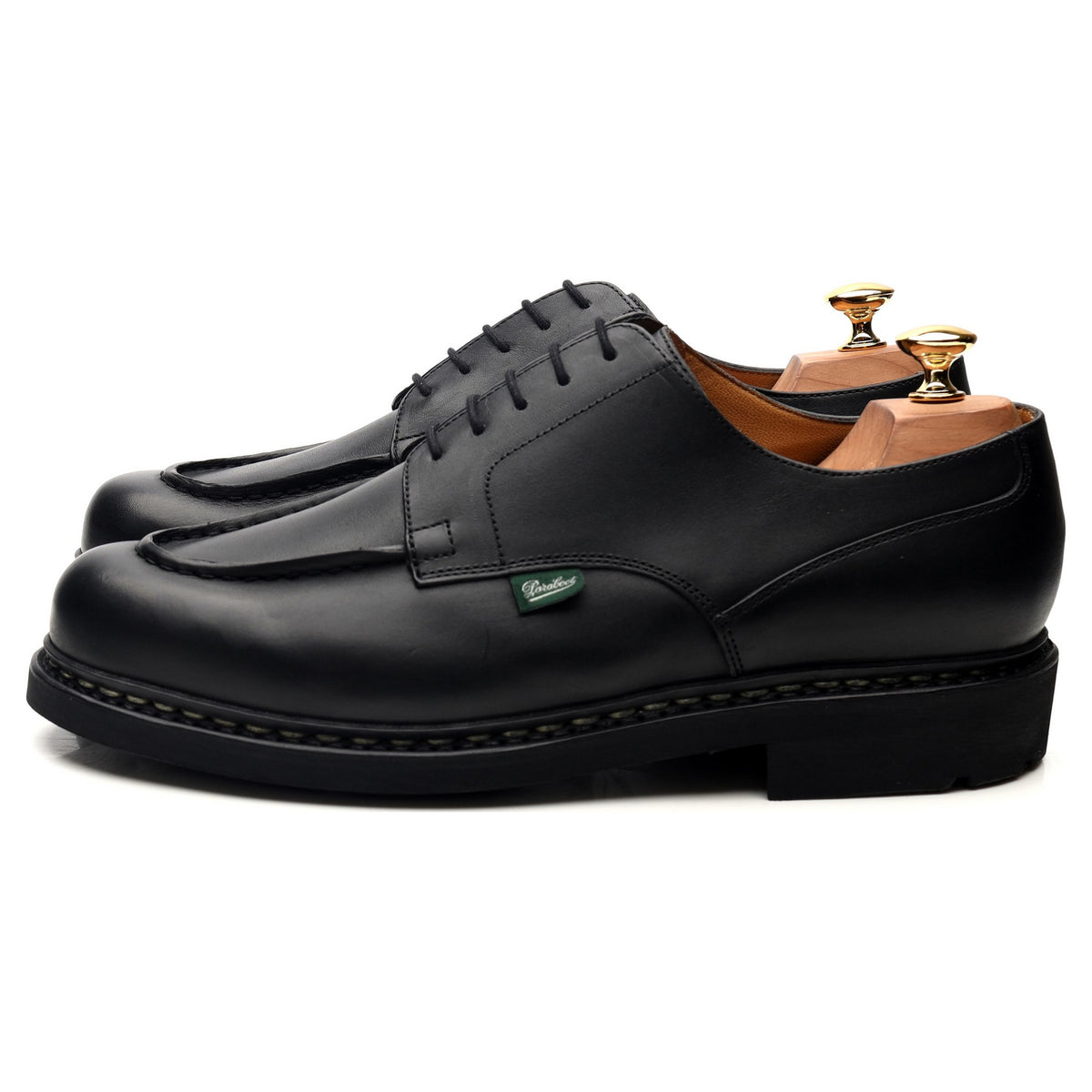 Chambord' Black Leather Derby UK 7 / UK 8 / UK 9 - Abbot's Shoes