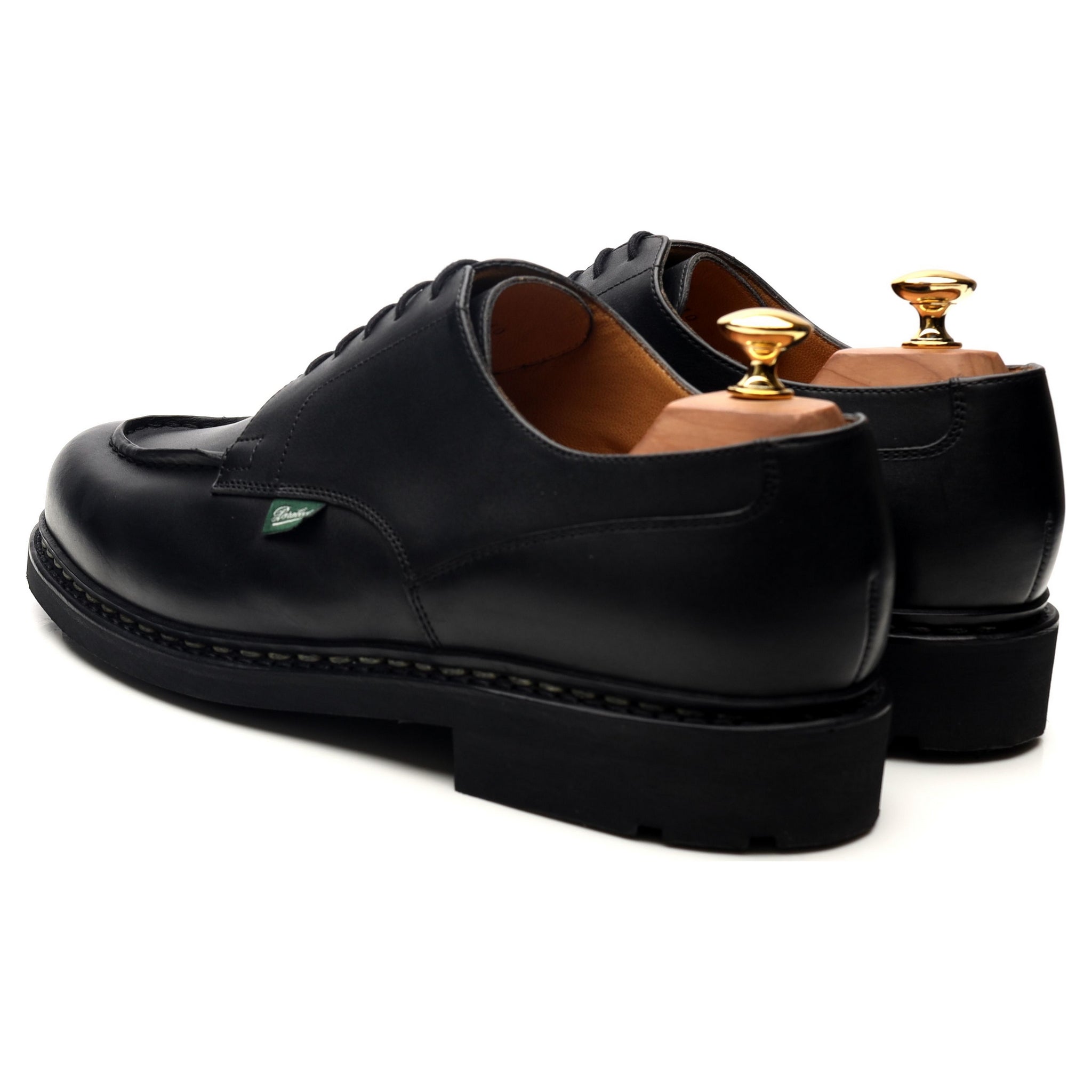 Chambord' Black Leather Derby UK 7 / UK 8 / UK 9 - Abbot's Shoes