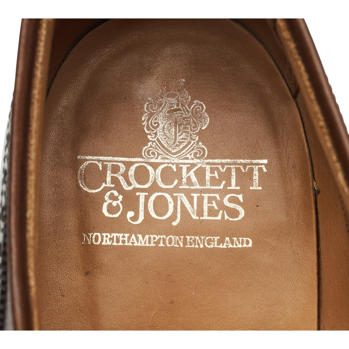 'Swansea' Dark Brown Leather Derby Brogues UK 9 E