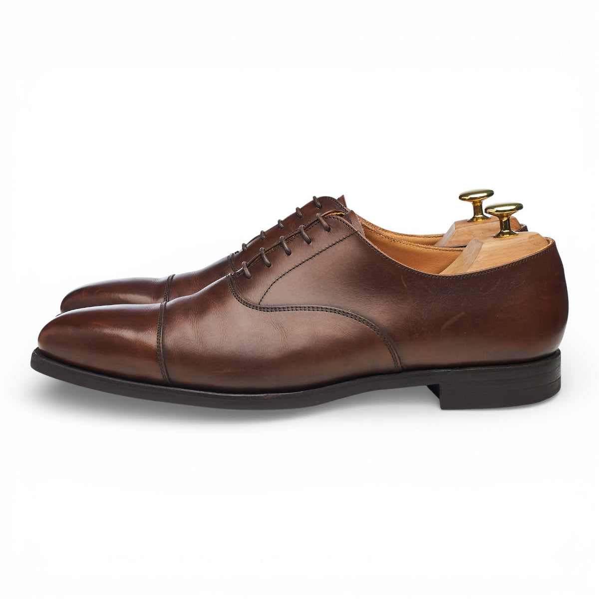 'Hallam' Dark Brown Leather Oxford UK 8.5 E