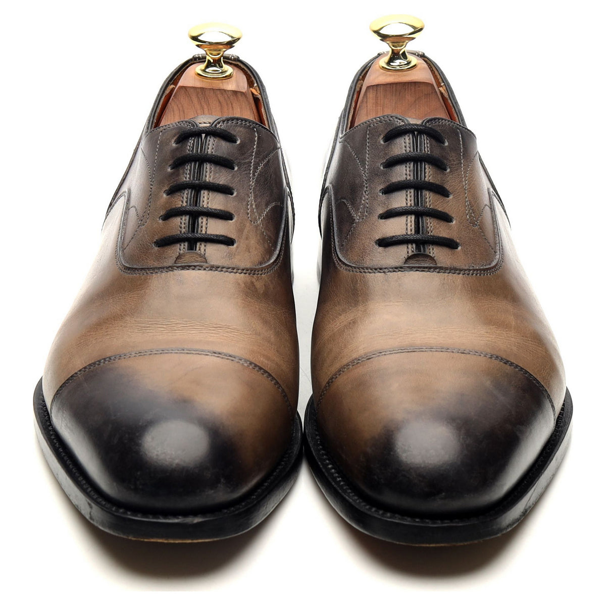Light Brown Leather Oxford UK 7 F