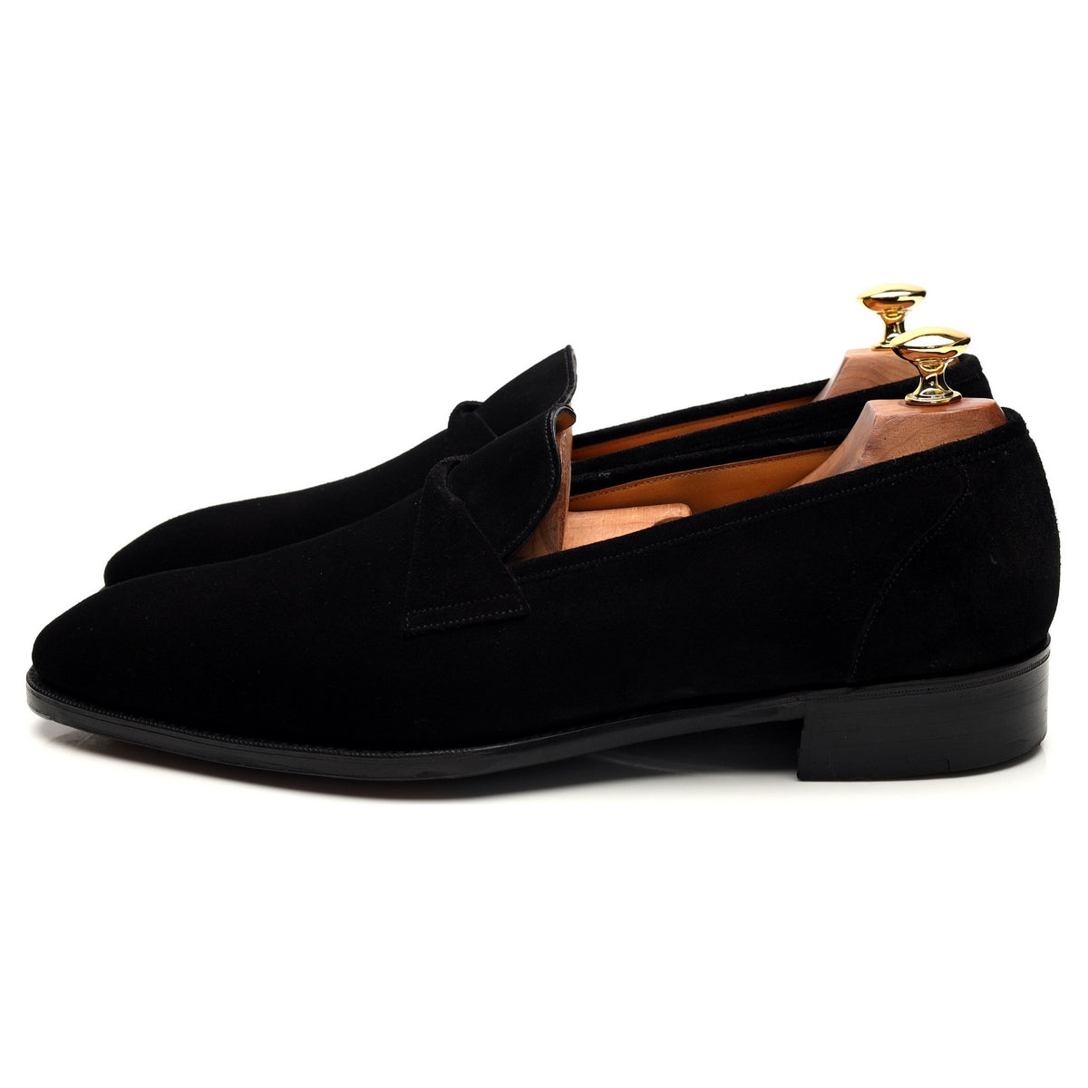 &#39;Toulouse&#39; Black Suede Loafer UK 9.5 E