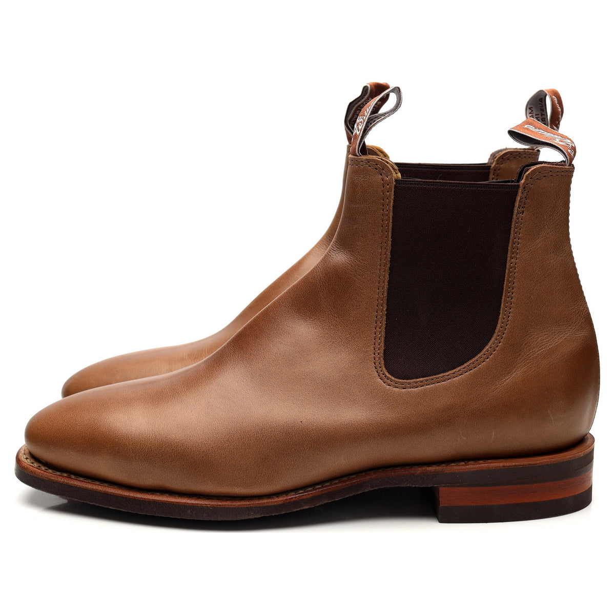 &#39;Comfort Craftsman&#39; Brown Leather Chelsea Boots UK 8.5 G