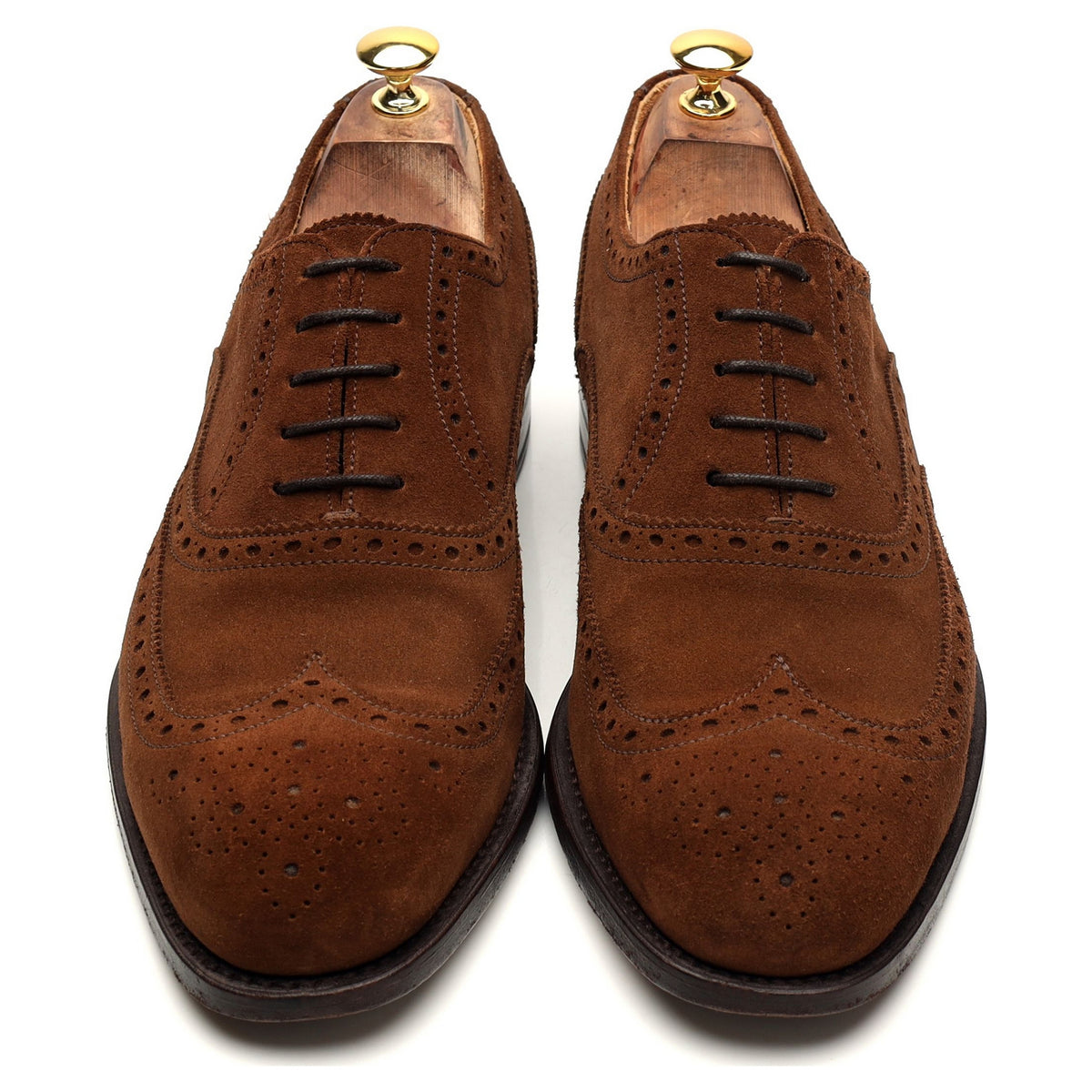 Brown Suede Oxford Brogue UK 11