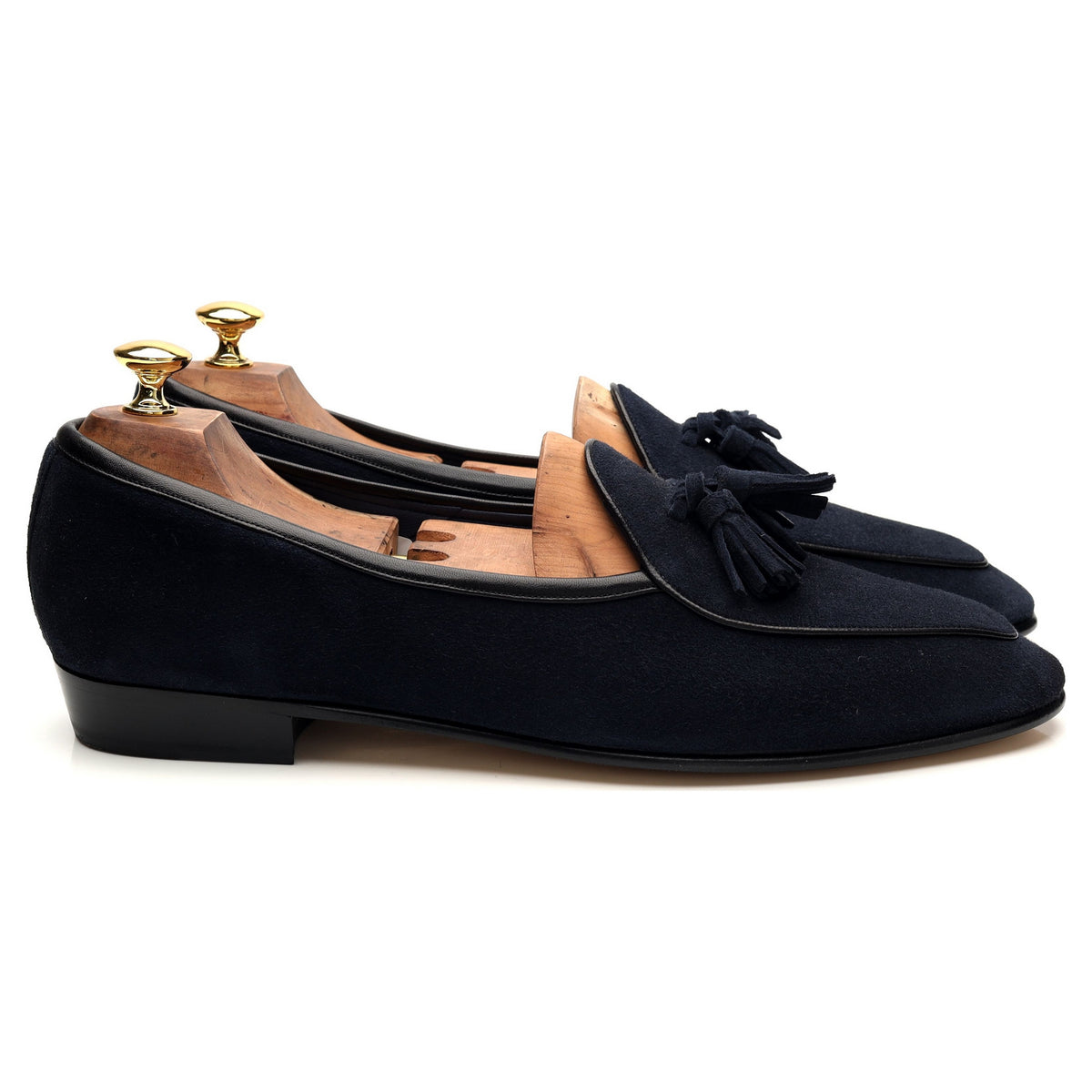 &#39;Sagan Classic&#39; Navy Blue Suede Tassel Loafer UK 11 / UK 11.5