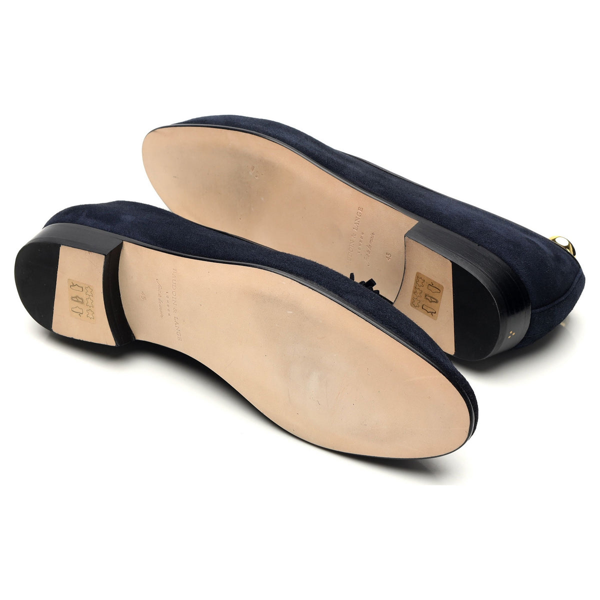 &#39;Sagan Classic&#39; Navy Blue Suede Tassel Loafer UK 11 / UK 11.5