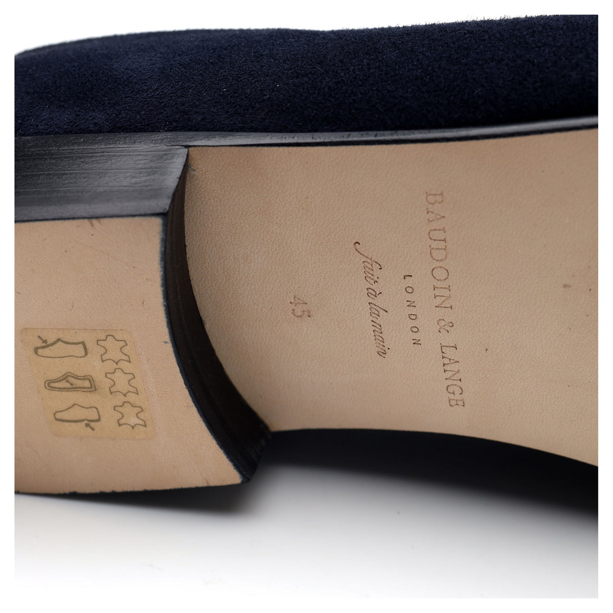 &#39;Sagan Classic&#39; Navy Blue Suede Tassel Loafer UK 11 / UK 11.5