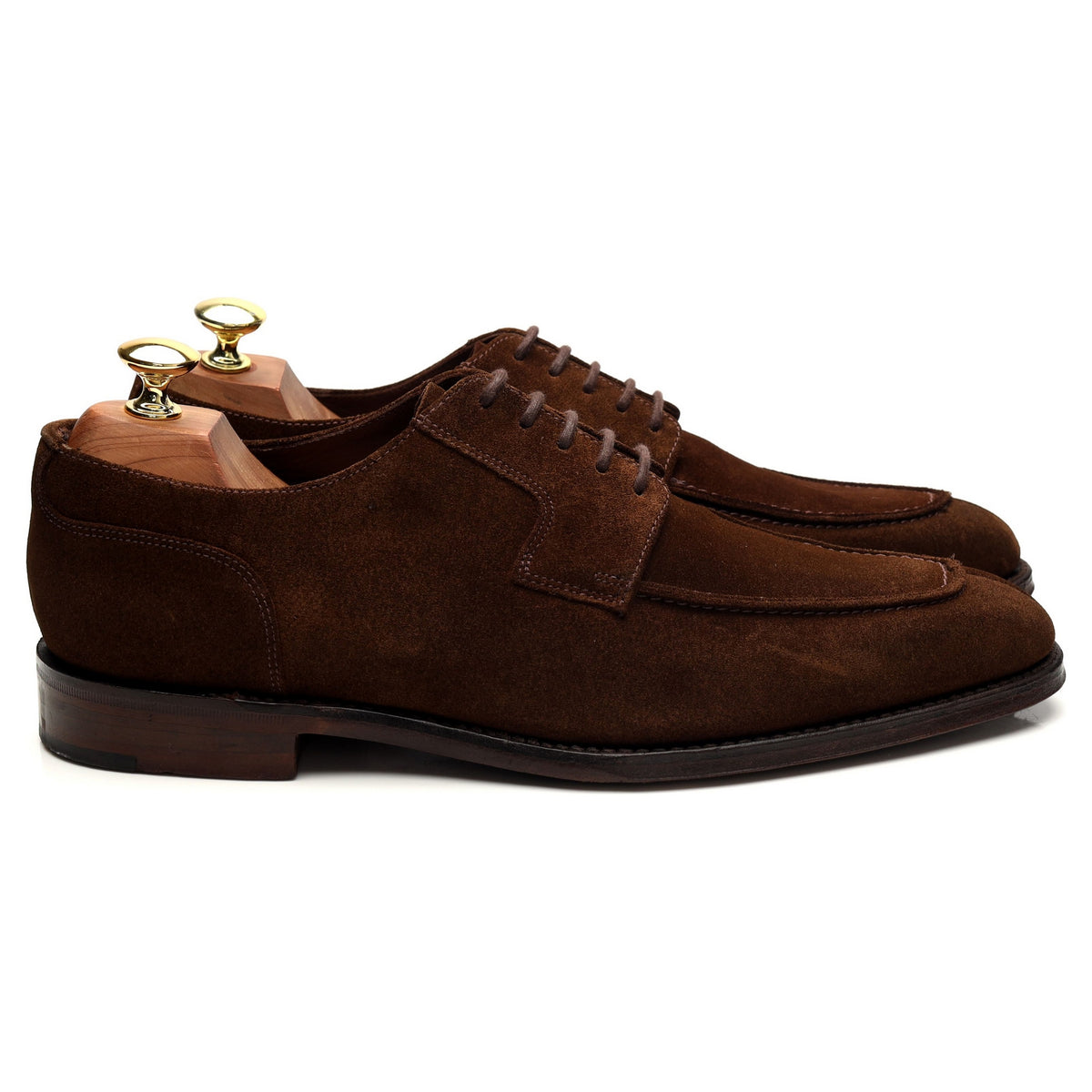 1880 Legacy &#39;Avon&#39; Brown Suede Derby UK 8 F