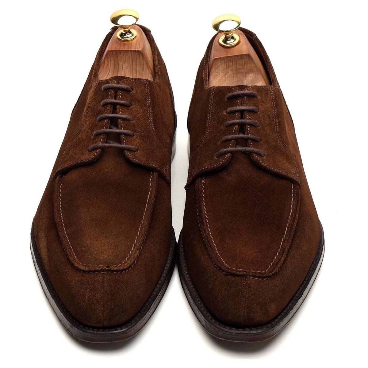 1880 Legacy &#39;Avon&#39; Brown Suede Derby UK 8 F