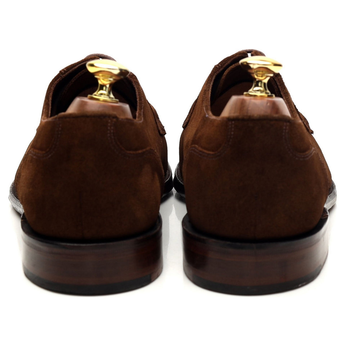 1880 Legacy &#39;Avon&#39; Brown Suede Derby UK 8 F