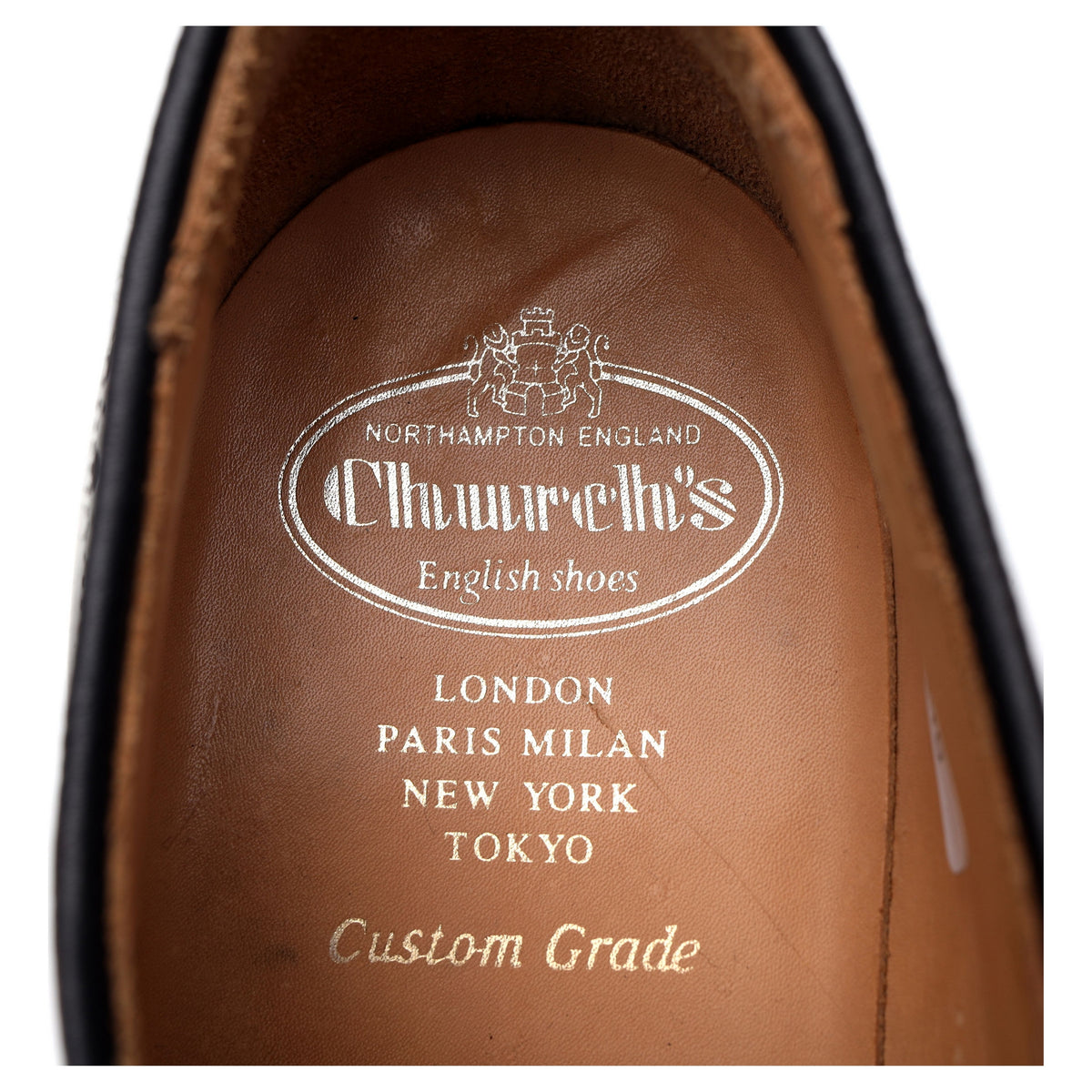 &#39;Grafton&#39; Burgundy Leather Derby Brogues UK 11 F