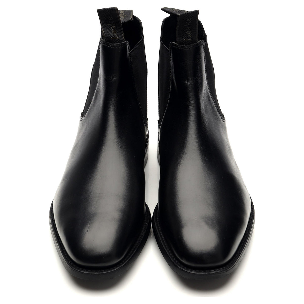 1880 &#39;Apsley&#39; Black Leather Chelsea Boots UK 8 G