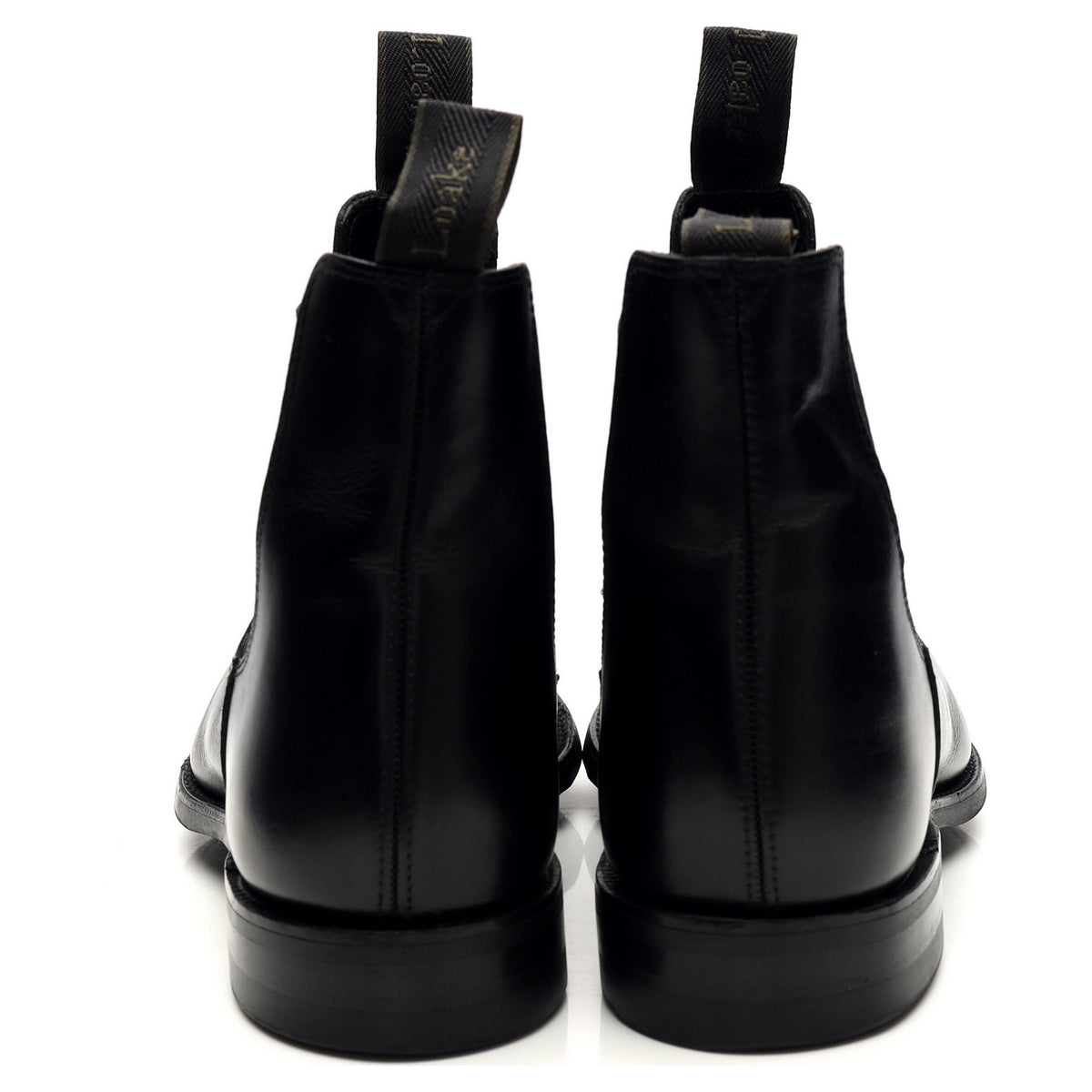 1880 &#39;Apsley&#39; Black Leather Chelsea Boots UK 8 G